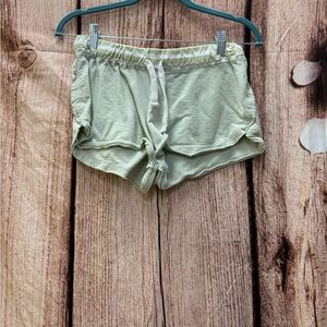 Women's Casual Green Shorts